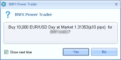 one click forex trading